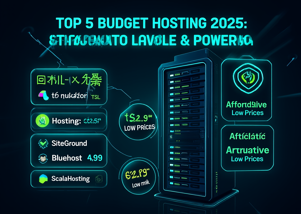 Best Budget Hosting with Great Features in 2025