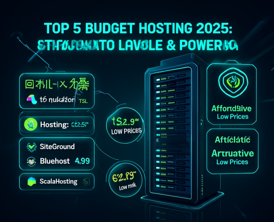 Best Budget Hosting with Great Features in 2025