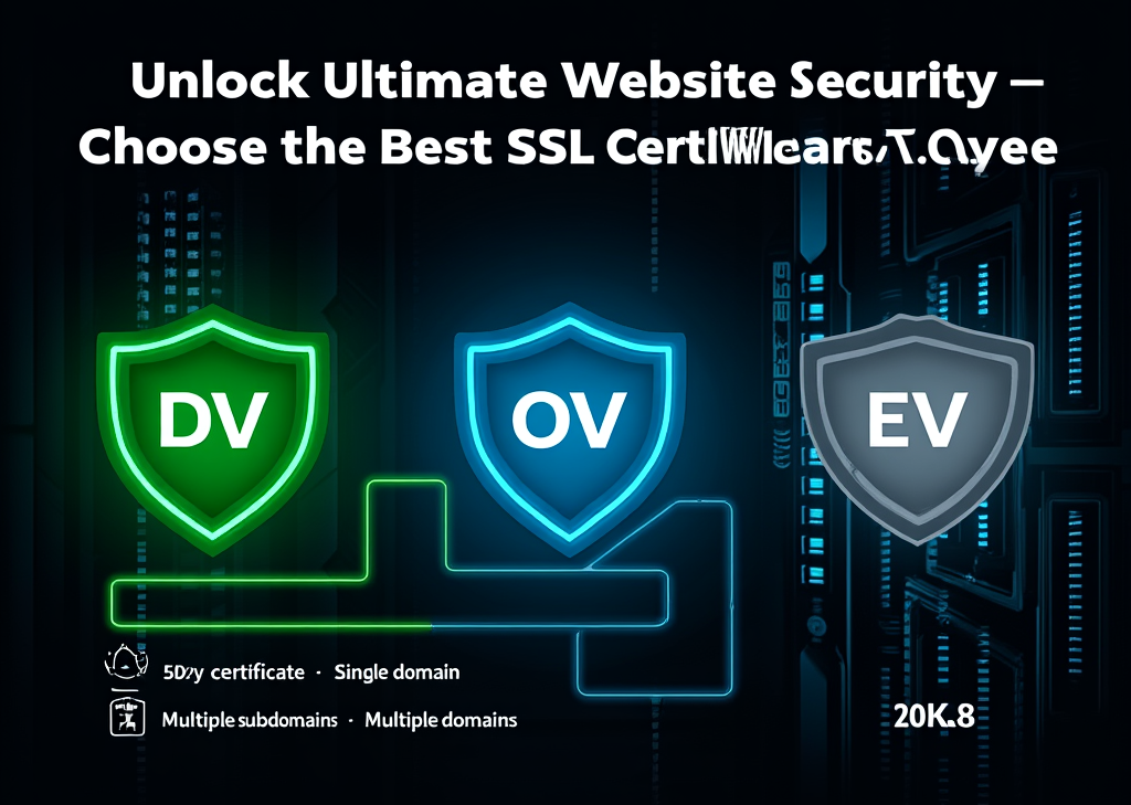 The Best SSL Certificate Types for Secure Hosting